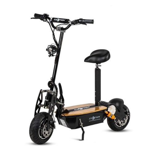 Patinete eléctrico 1600W con asiento y plegable