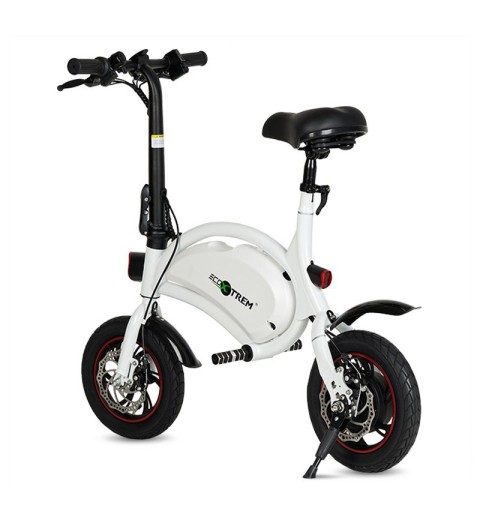 Patinete eléctrico 250W con asiento y reposapiés