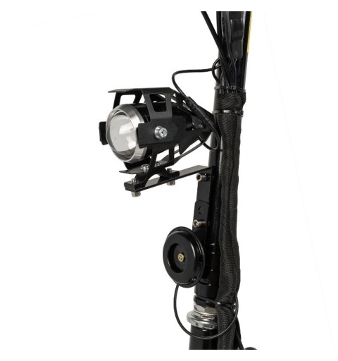 Trottinette électrique Renton 1200W, pliable avec selle – noire