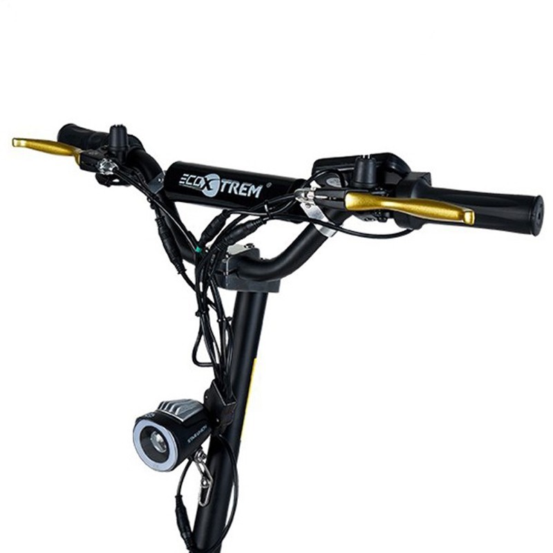 Trottinette électrique 2000W avec siège et plateforme en bois Aspide