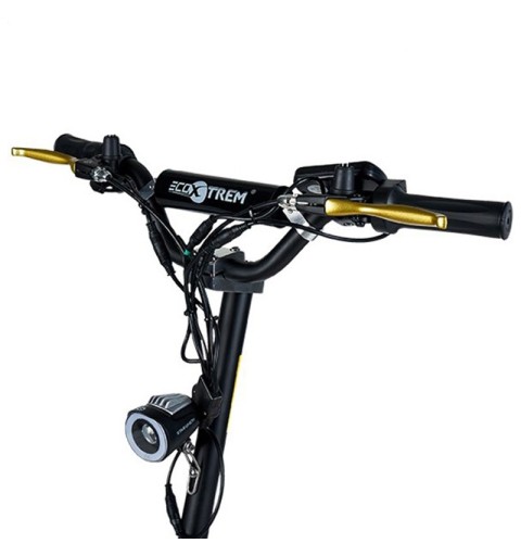 Trottinette électrique 2000W avec siège et plateforme en bois Aspide