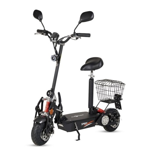 Trottinette électrique homologuée et immatriculable 1000W ou 1800W avec siège – Spirit