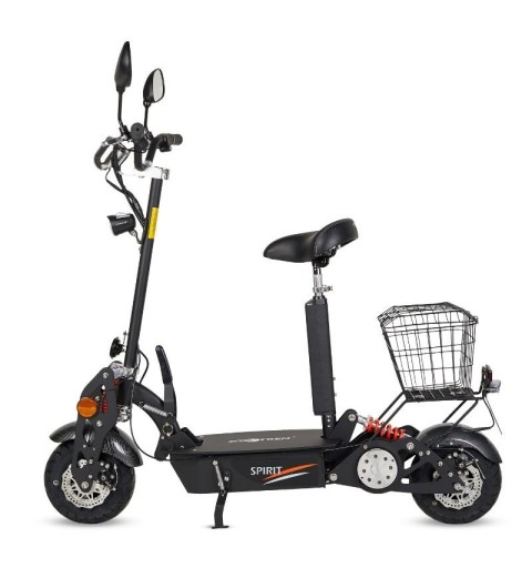 Trottinette électrique homologuée et immatriculable 1000W ou 1800W avec siège – Spirit
