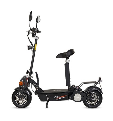 Patinete eléctrico matriculable 1000W o 1800W con asiento Spirit