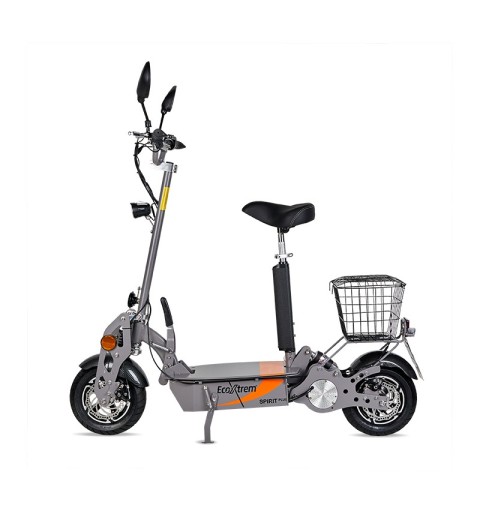 Patinete eléctrico matriculable 1000W o 1800W con asiento Spirit