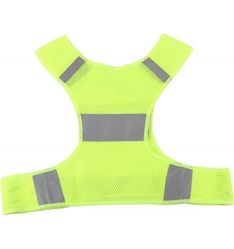 Gilet réfléchissant idéal pour la course à pied et le vélo, résistant à la transpiration, respirant et réfléchissant