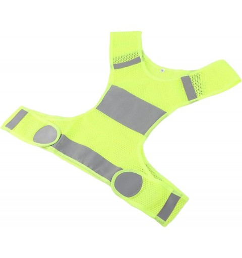 Gilet réfléchissant idéal pour la course à pied et le vélo, résistant à la transpiration, respirant et réfléchissant