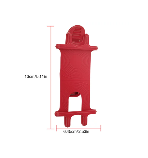 Support universel de smartphone pour vélos et guidons de moto