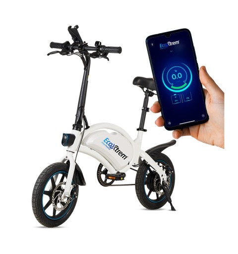 Bicicleta eléctrica 250W con pedales con Aplicación