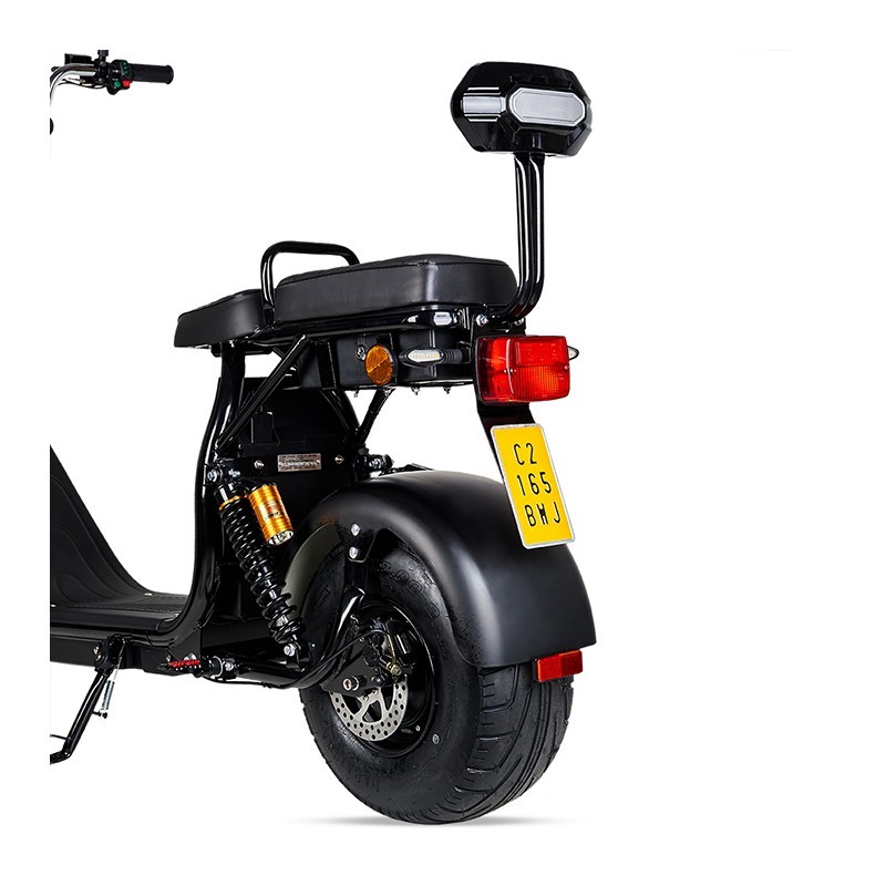 Moto eléctrica matriculable 1200W Maverick II Citycoco