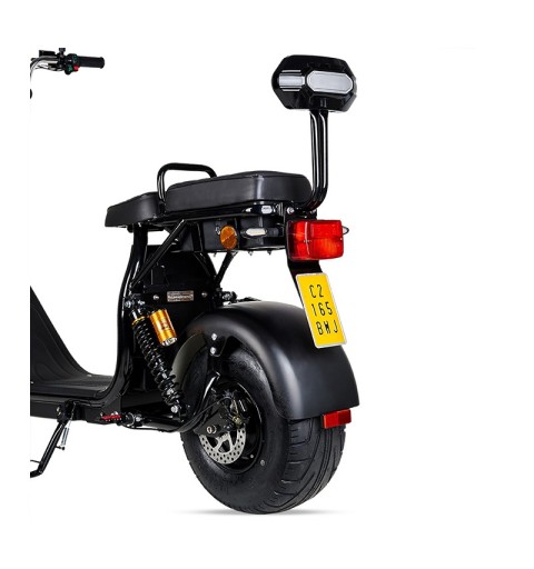 Moto électrique immatriculable 1200W Maverick II Citycoco