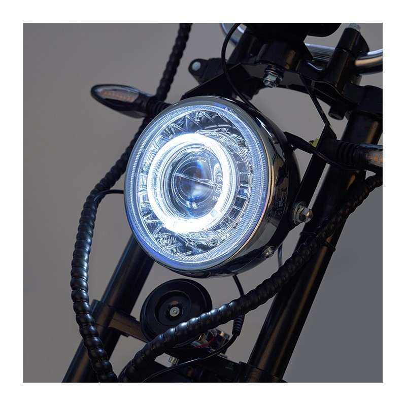 Moto eléctrica matriculable 1200W Maverick II Citycoco