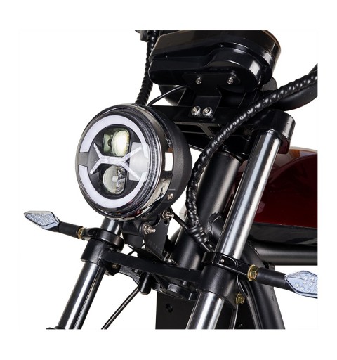 Harley électrique immatriculable 3000W Ikara