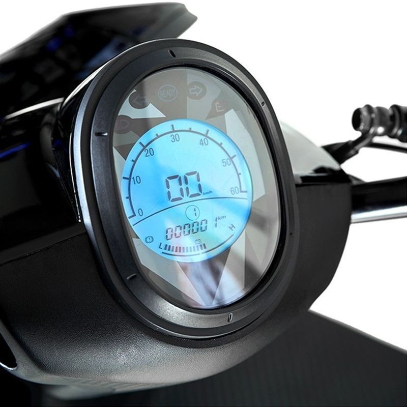 Scooter électrique 2000W avec coffre InTime, idéal pour les livreurs