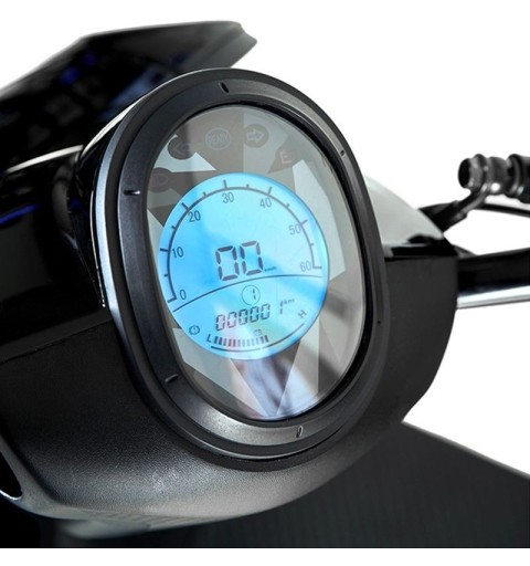 Scooter eléctrico 2000W con baúl InTime, ideal repartidores