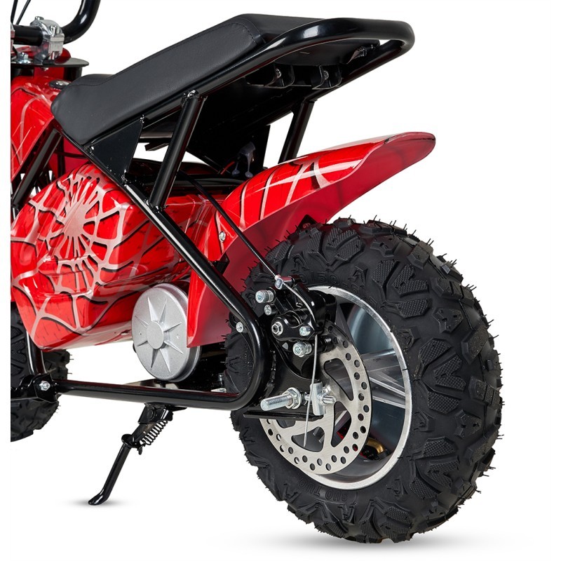 Mini moto eléctrica infantil en varios colores, incluye1 par de ruedines