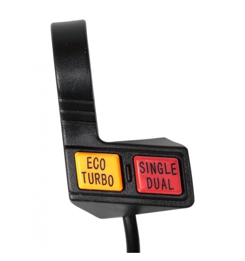 Boutons de sélection des moteurs