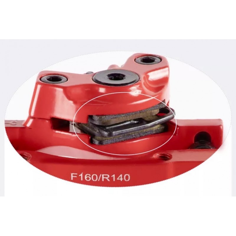 Pinza de freno delantera