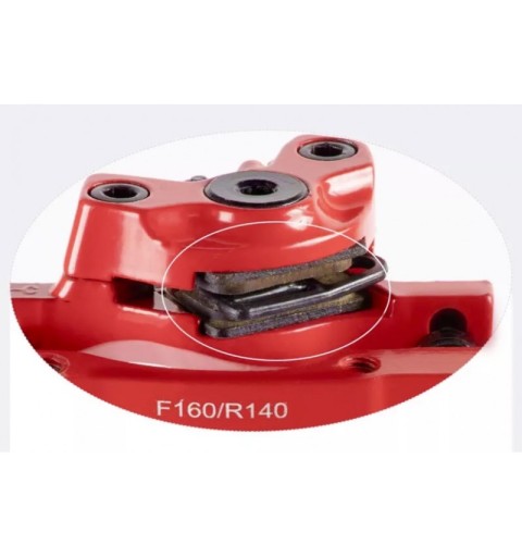 Étrier de frein avant