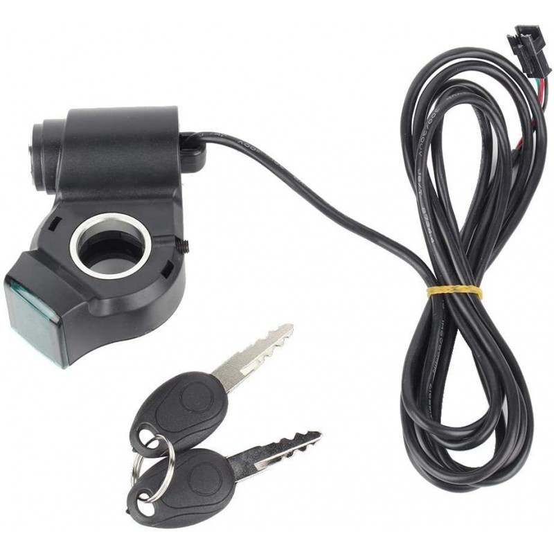 Bombín-cerradura eléctrica con voltímetro