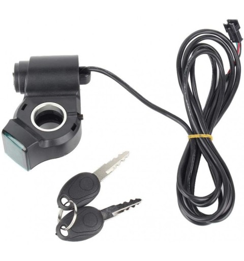 Verrou électrique avec manomètre et voltmètre