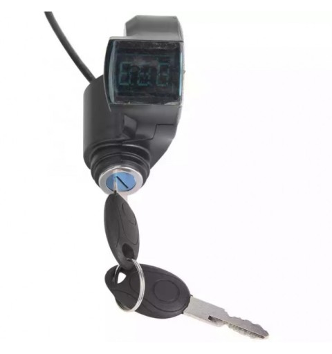 Verrou électrique avec manomètre et voltmètre