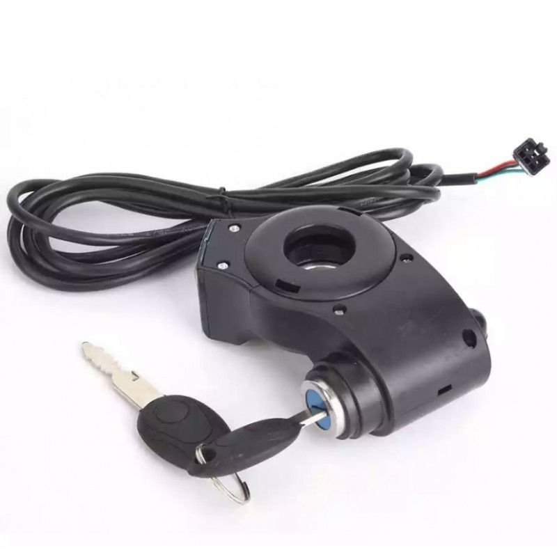 Verrou électrique avec manomètre et voltmètre