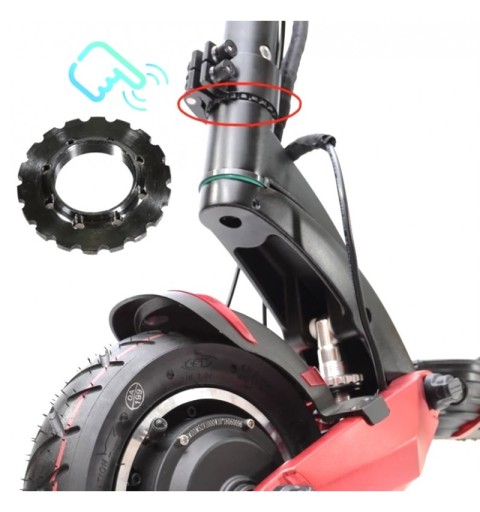 Bloc d'engrenage du système de direction