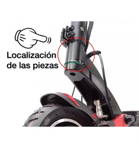 Rodamientos y cazoletas del sistema de dirección