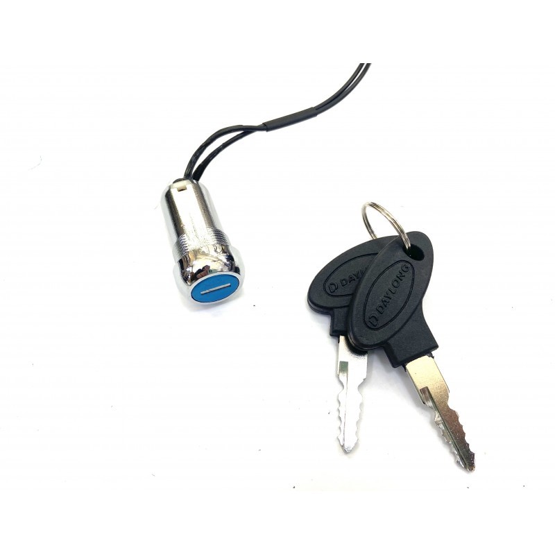 Serrure complète avec clé