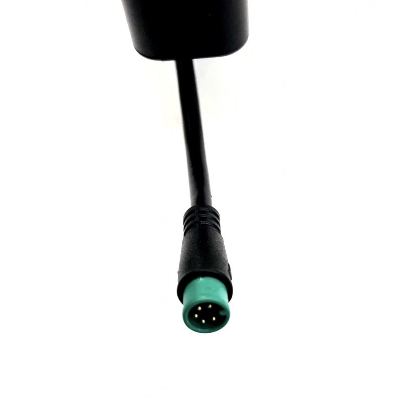 Botones de función: luces, intermitentes y claxon