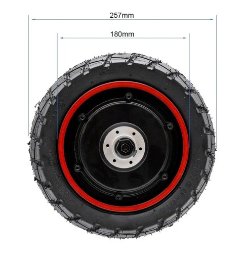 Moteur avec roue complète - M41 Tank (nouvelle version)