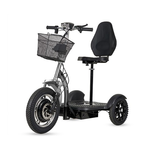 Tricycle électrique 500W pour mobilité réduite