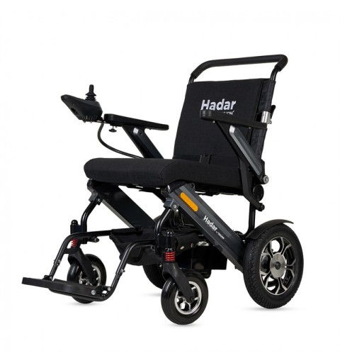 Fauteuil roulant pliable HADAR | Double moteur 250 W et batterie lithium 12Ah