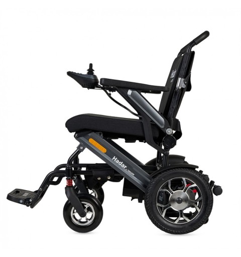 Fauteuil roulant pliable HADAR | Double moteur 250 W et batterie lithium 12Ah