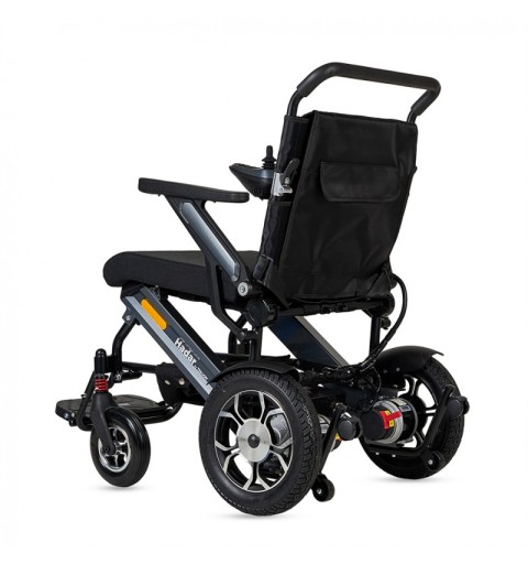 Fauteuil roulant pliable HADAR | Double moteur 250 W et batterie lithium 12Ah