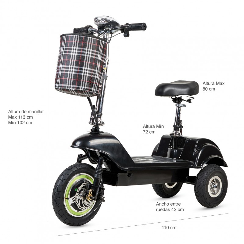 Scooter électrique avec siège S-03X