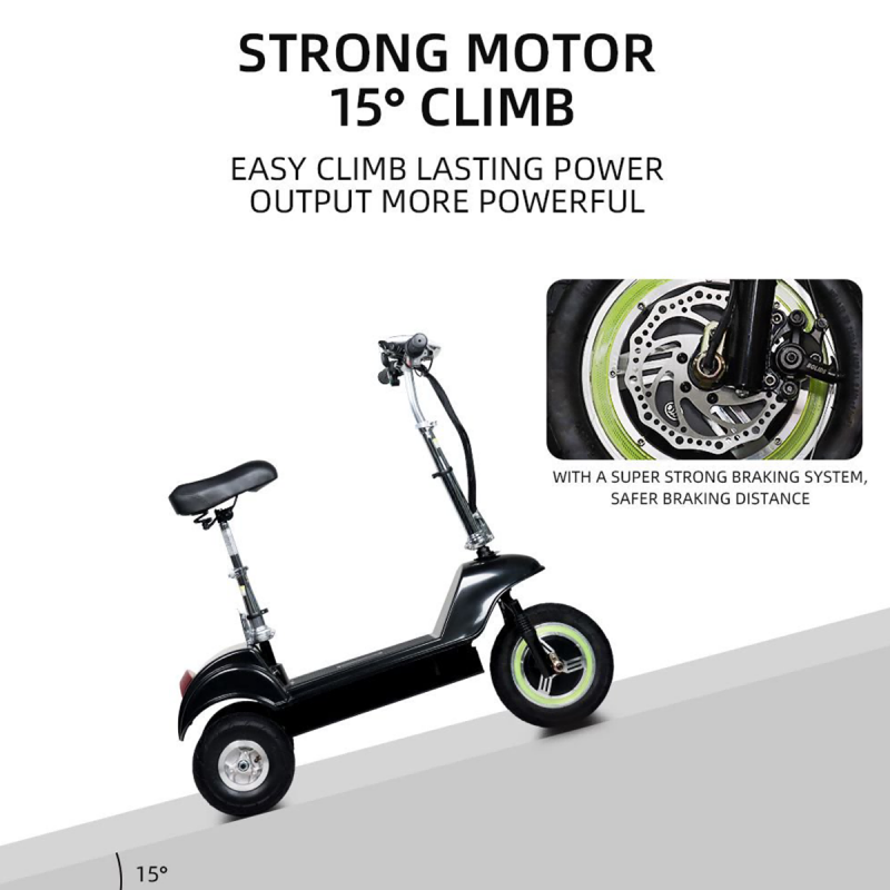 Scooter électrique avec siège S-03X