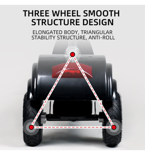 Scooter électrique avec siège S-03X