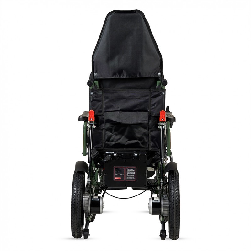 Fauteuil roulant pliable HADAR-02 | Double moteur 250W et batterie lithium 12Ah