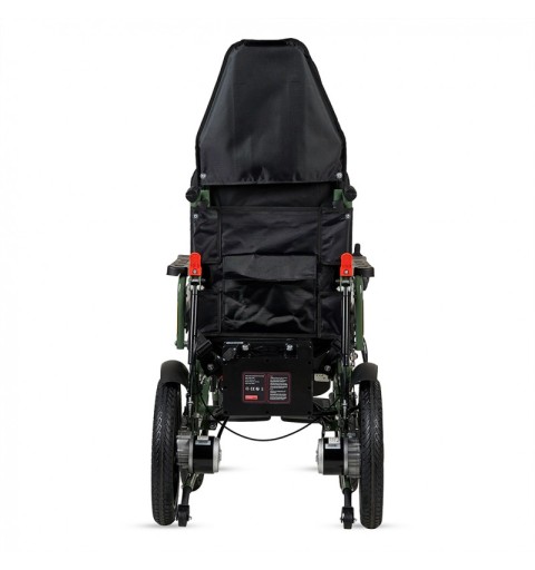 Fauteuil roulant pliable HADAR-02 | Double moteur 250W et batterie lithium 12Ah