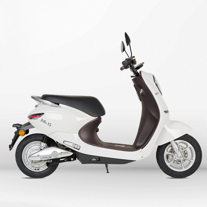 Scooter électrique 1200W homologué blanc
