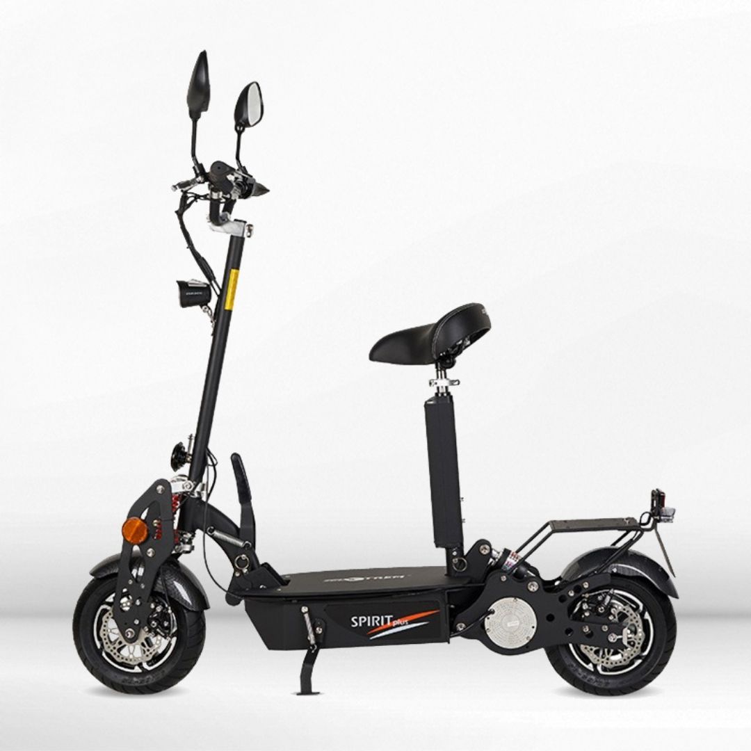 Trottinette électrique homologuée et immatriculable avec siège Spirit