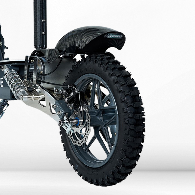 Trottinette électrique 2000W avec siège Aspide Metal et pneus à crampons